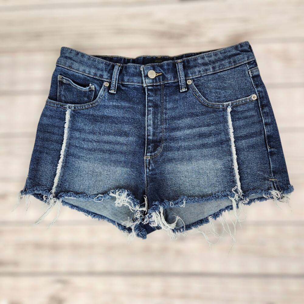 Lucky Brand Women's The High Rise Shortie Jean Shorts Size 8/29 Cut Offs